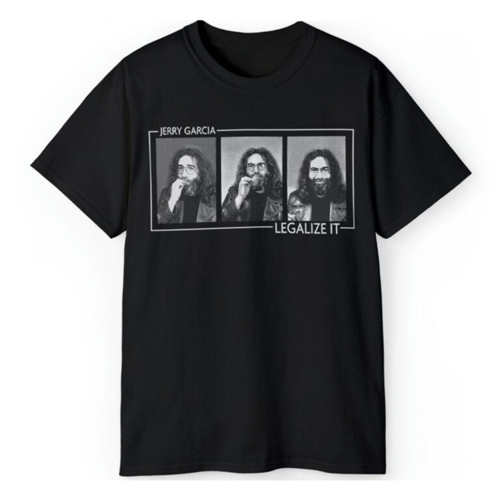 Jerry Garcia Legalize It Shirt